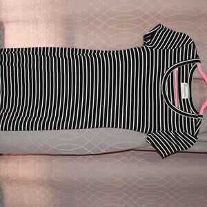 No Boundaries Maxi striped dress